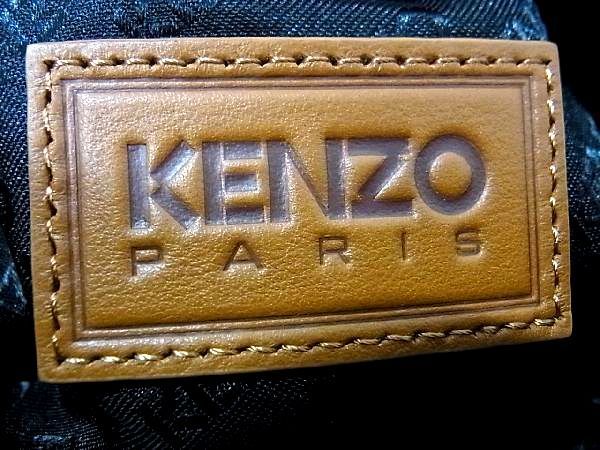 □新品□未使用□ KENZO ケンゾー ポップブーケ レザー 花柄 フラワー