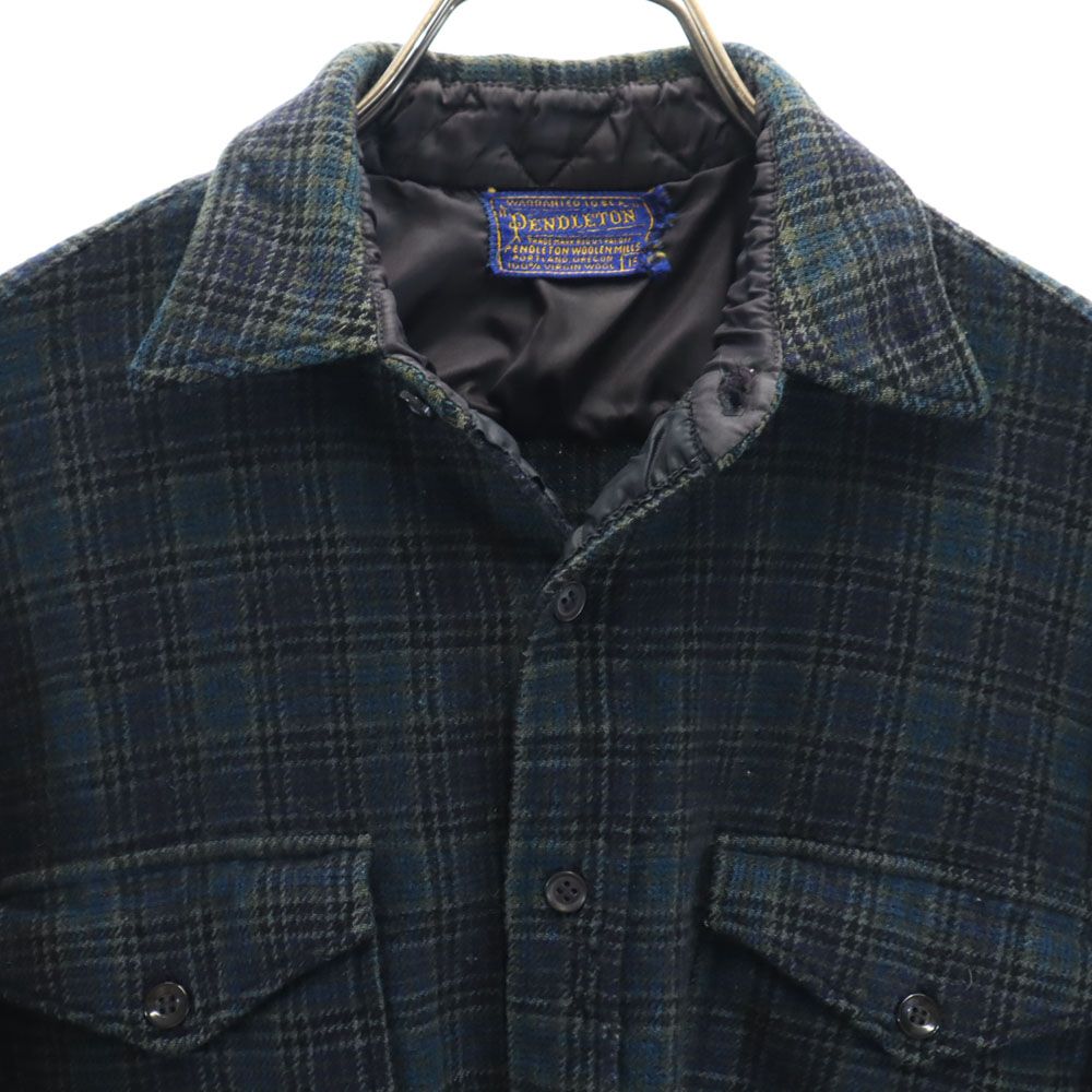 50s 60s 古着　ビンテージ　Pendleton チェック柄ネルシャツ 長袖 ペンドルトン 50s 60s ヴィンテージ チェック柄 長袖 ネルシャツ