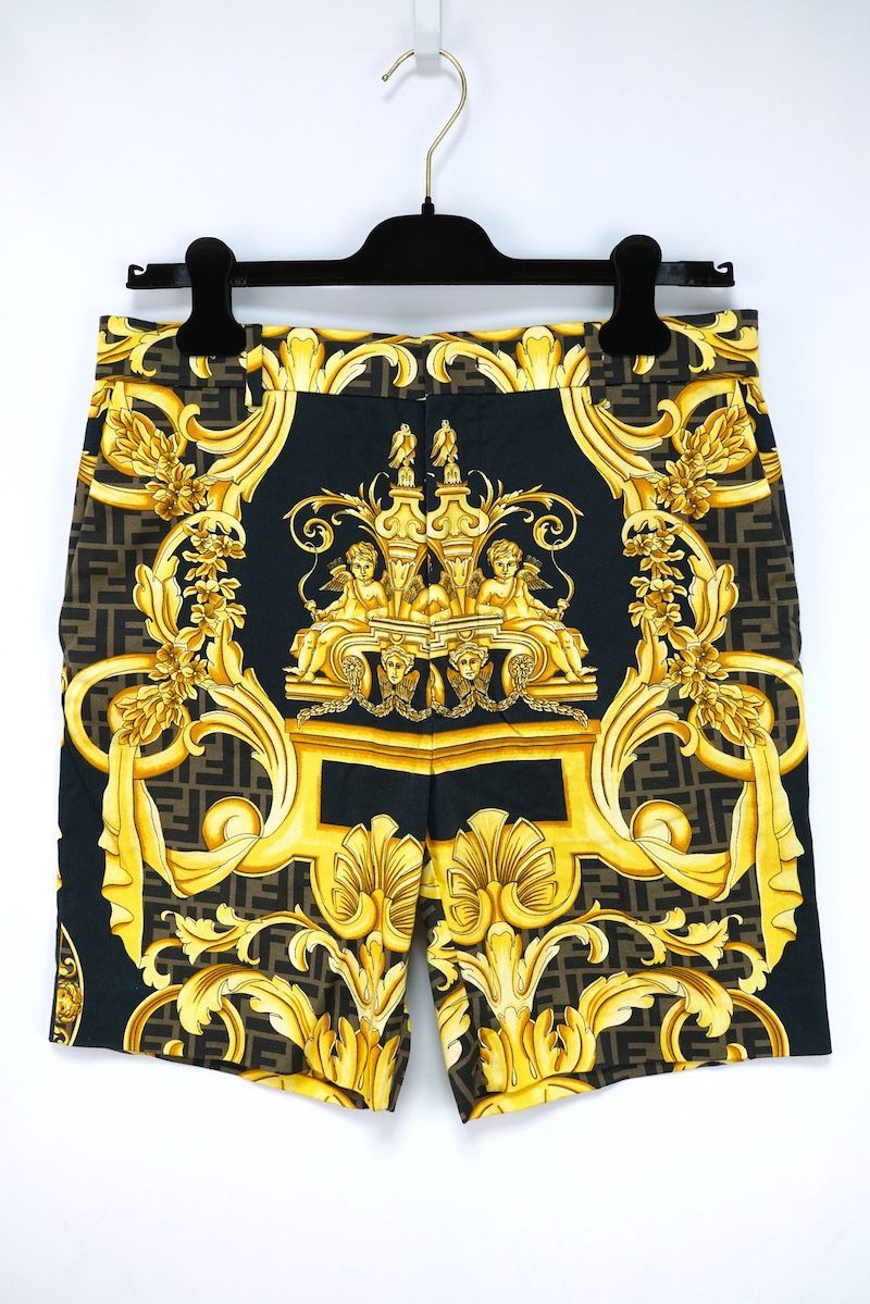 未使用 タグ付き FENDI × VERSACE  水着 L マルチカラー One-piece swimsuit Fendi X Versace Multicolour size 40 FR in