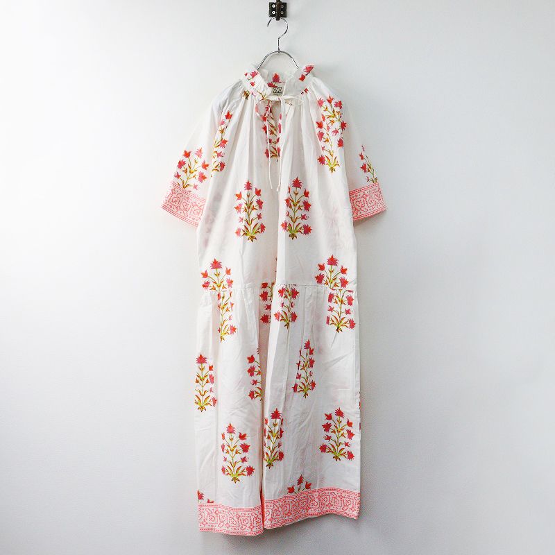 ロンハーマン別注 エスゼットブロックプリント Ron Herman × SZ Blockprints LLILY フラワープリントワンピース XS 2400014185874