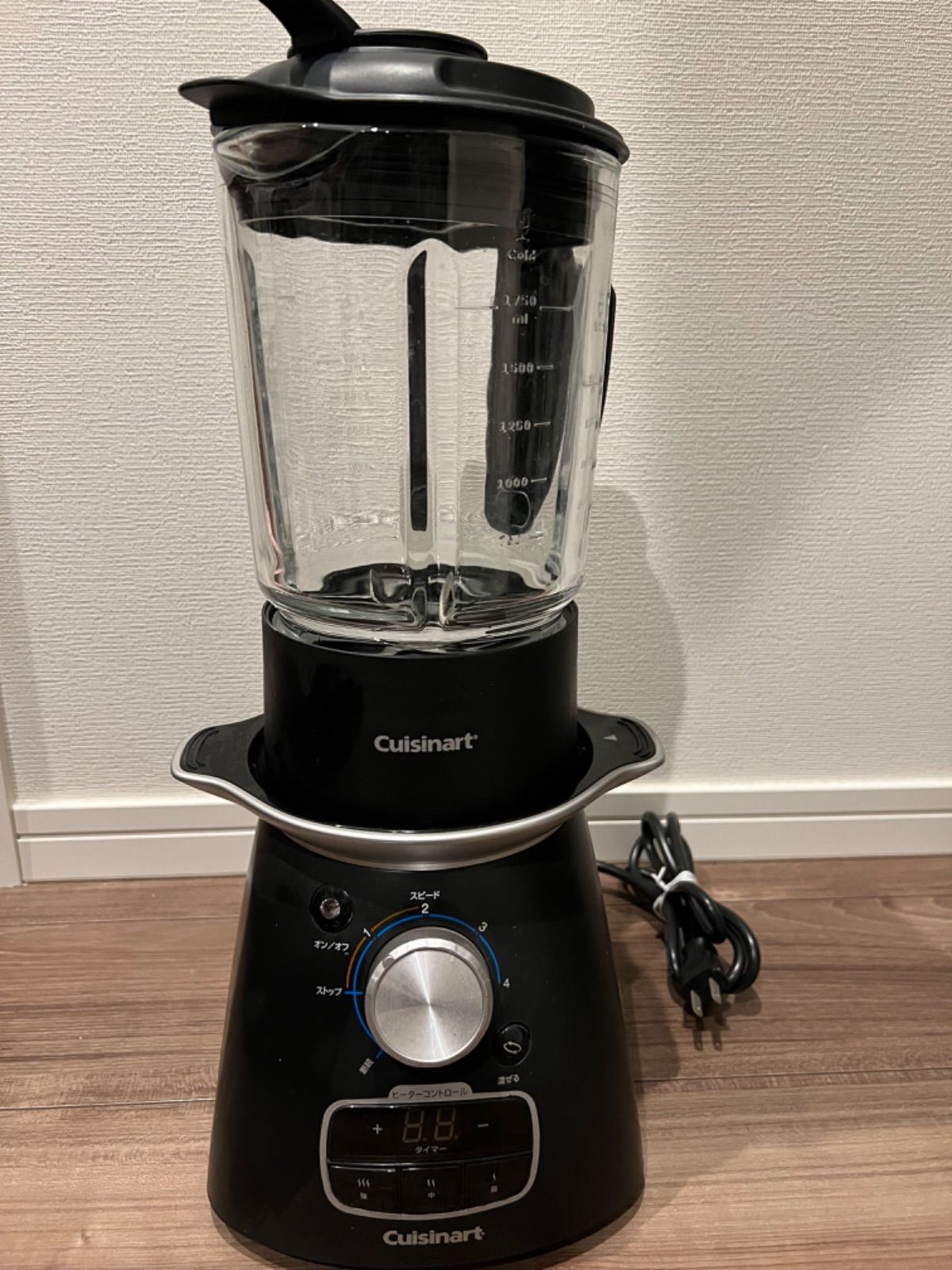 中古】Cuisinartクイジナート クッキングブレンダー 柔らかい 加熱ミキサー SBC-1000J