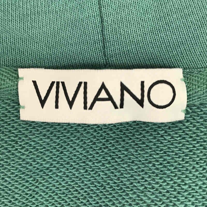 【美品】  VIVIANO / ヴィヴィアーノ | TulleTrimmed HoodieSweat チュール ドッキング スウェットパーカー | S | ブラック | レディース VIVIANO / ヴィヴィアーノ | TulleTrimmed HoodieSweat / チュール