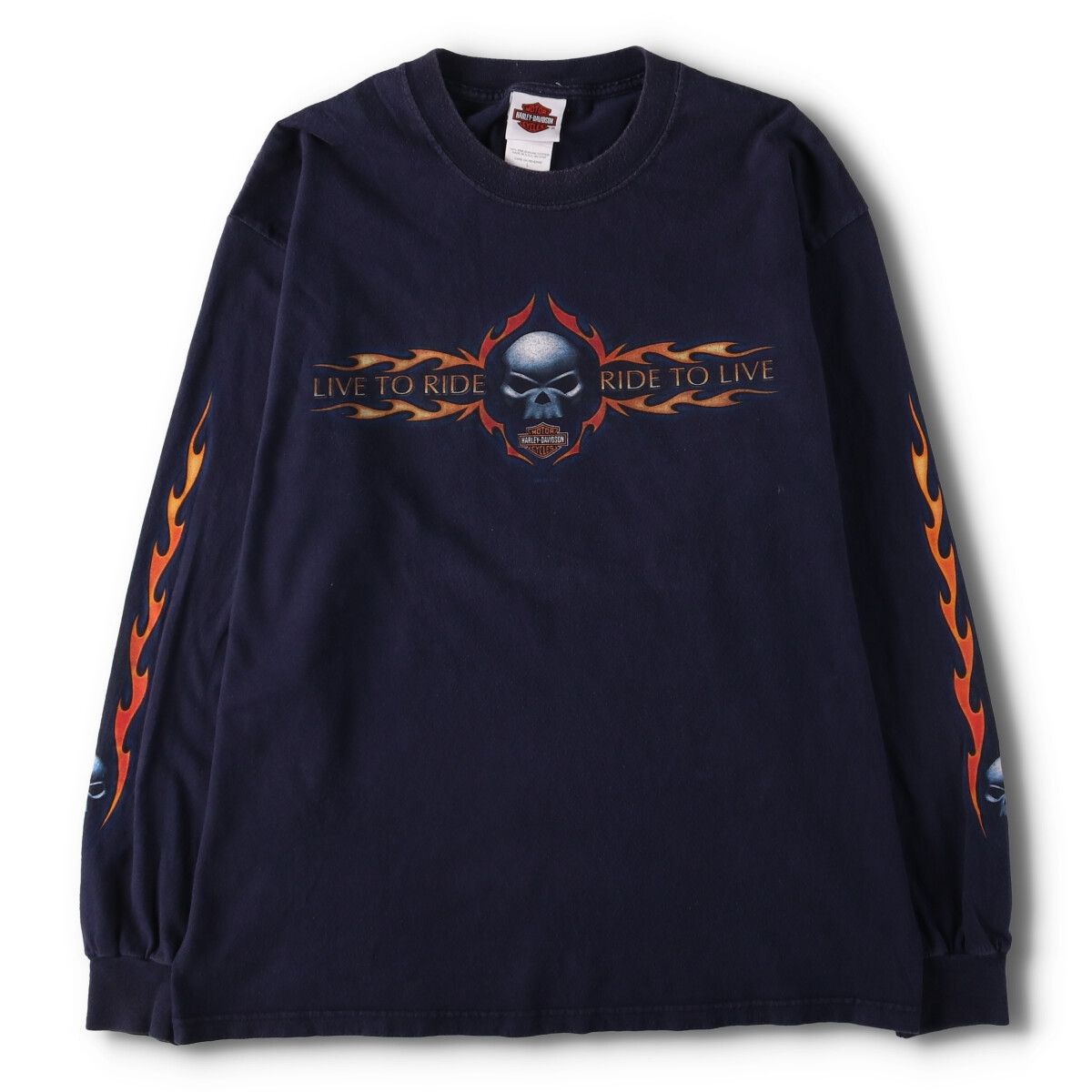 古着 00年代 ハーレーダビッドソン Harley-Davidson ファイヤー 