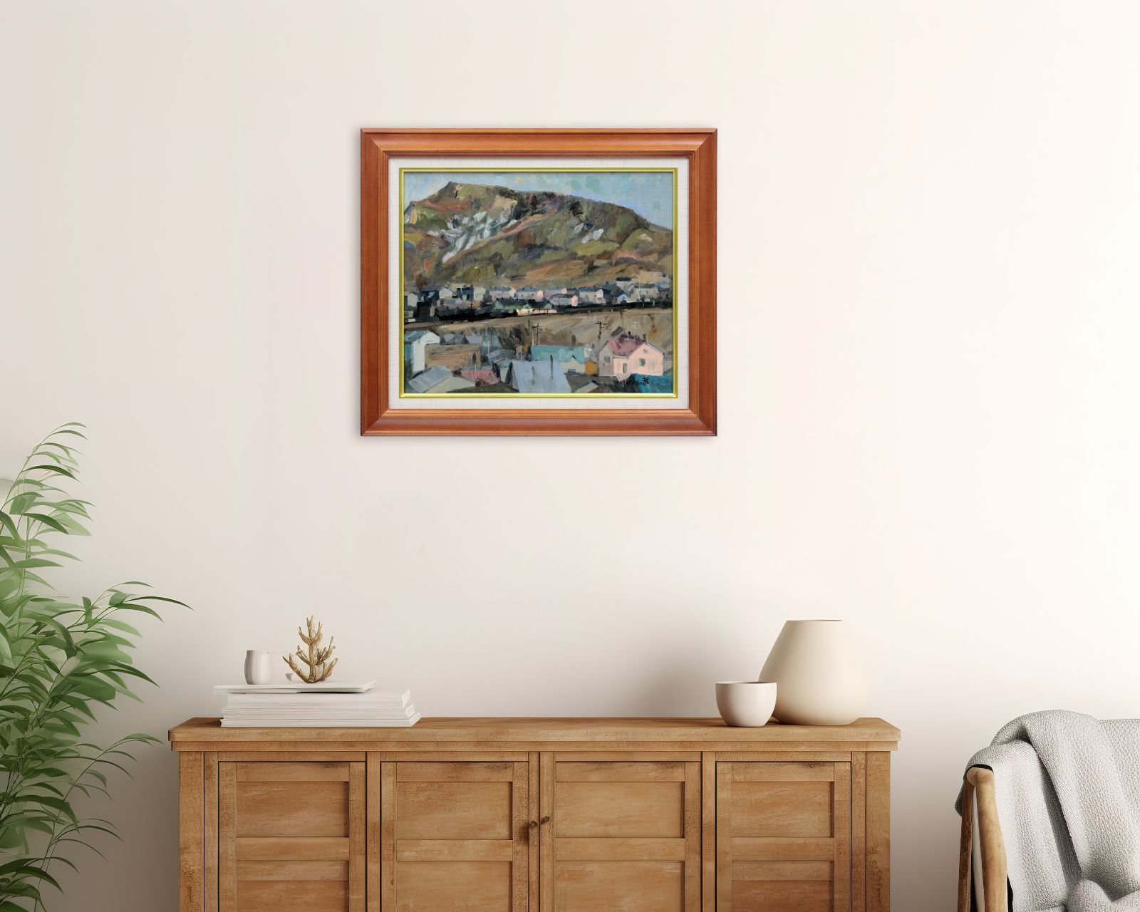 畠山哲雄 油絵・油彩画『風景』【真作保証】 絵画 畠山哲雄 油絵・油彩画『風景』【真作保証】 絵画