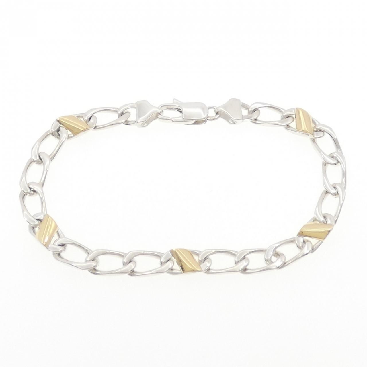 ヴィンテージ ティファニー 925 750YG ブレスレット