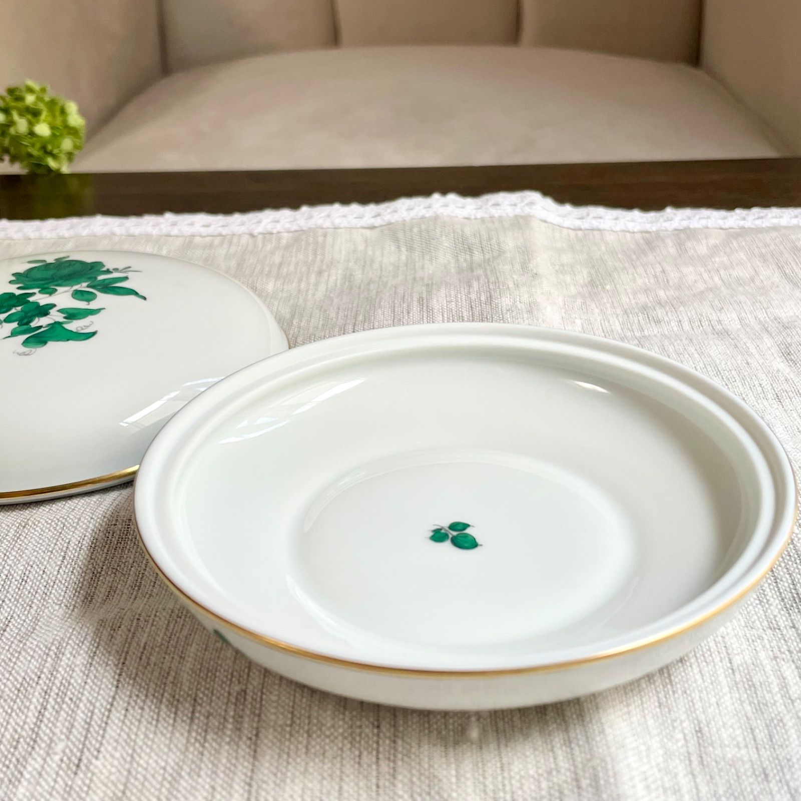 未使用近✨希少✨アウガルテン マリア テレジア 小物入れ　ボンボニエール ハート 未使用近✨希少✨アウガルテン マリア テレジア 小物入れ ボンボ