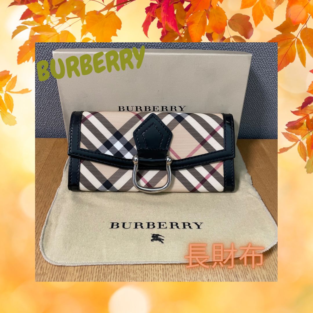 ⭐︎美品☆BURBERRY 長財布 - メルカリ