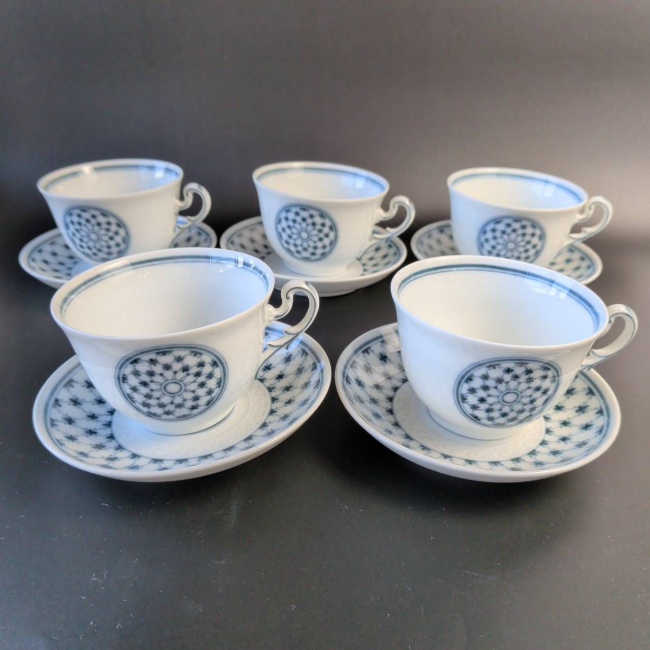 リチャードジノリ ミュージオクラシコ カップ＆ソーサー 5客 箱あり  