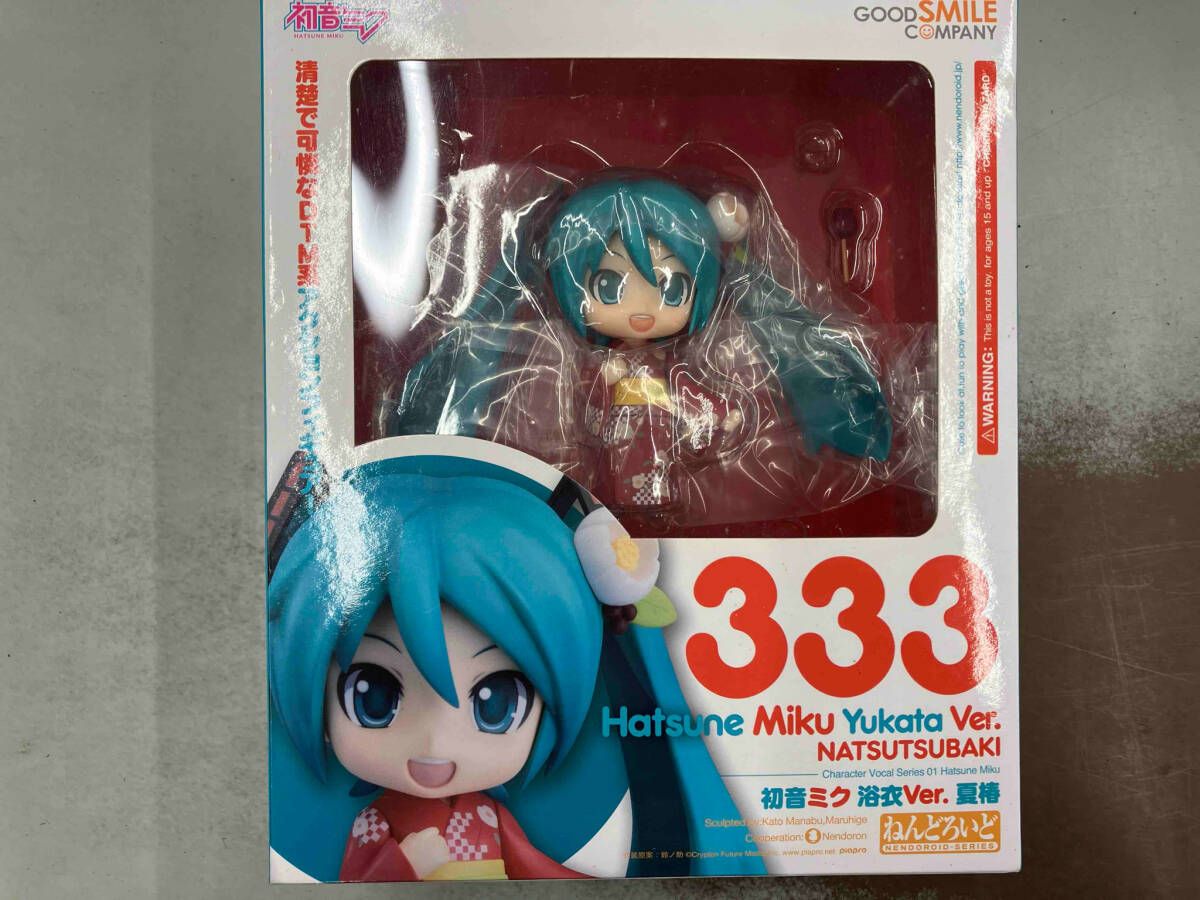 ねんどろいど 333 初音ミク 浴衣Ver. 夏椿 ボｰカロイド