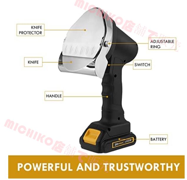 厚さを調整することができます肉スライサーマシン電気ケバブナイフハンドヘルドトルコケバブナイフ電気80Wホームラムポークチキン用