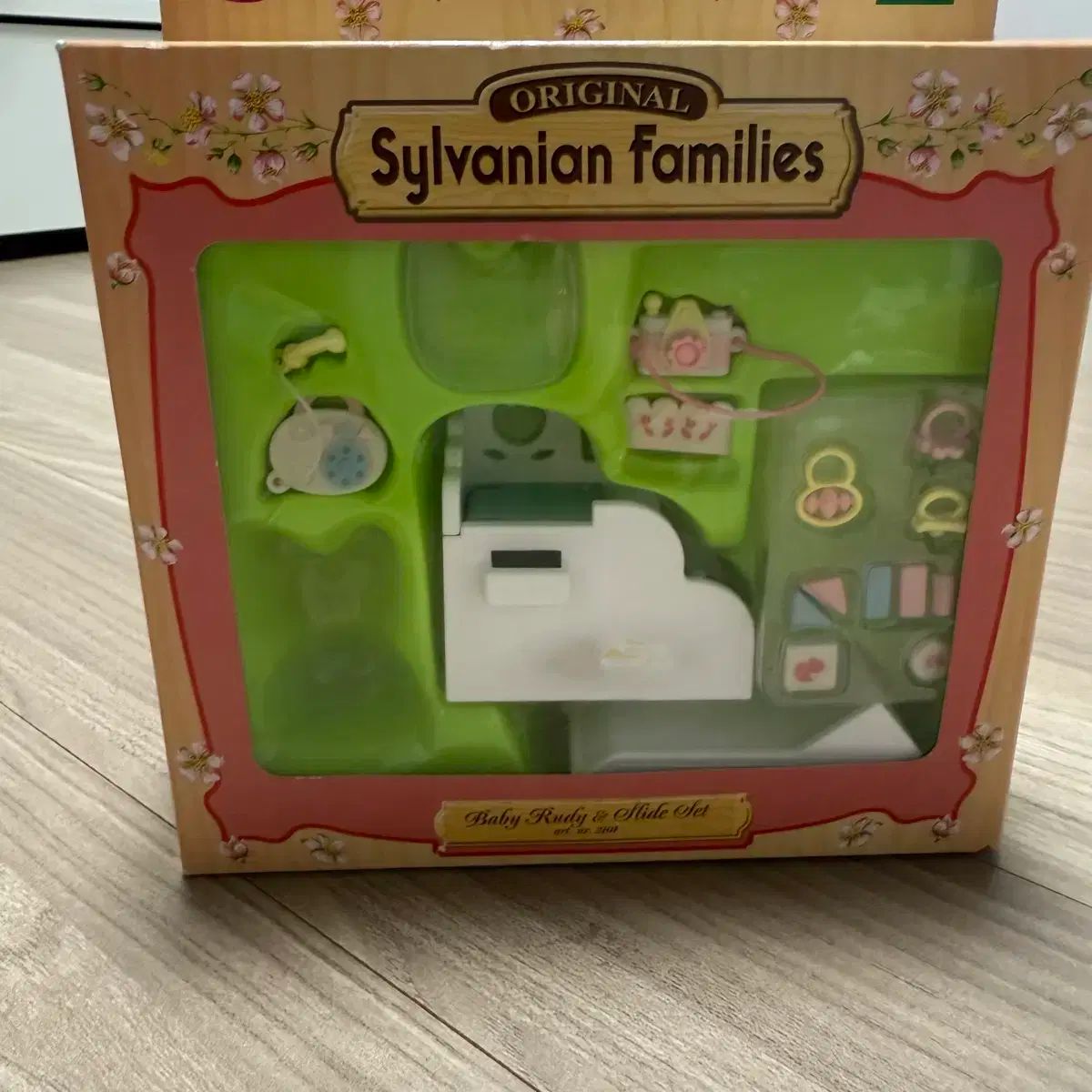  古典 廃止) Sylvanian Families(シルバニアファミリー) 家族 赤ちゃん ルディと 滑り台 セット その他