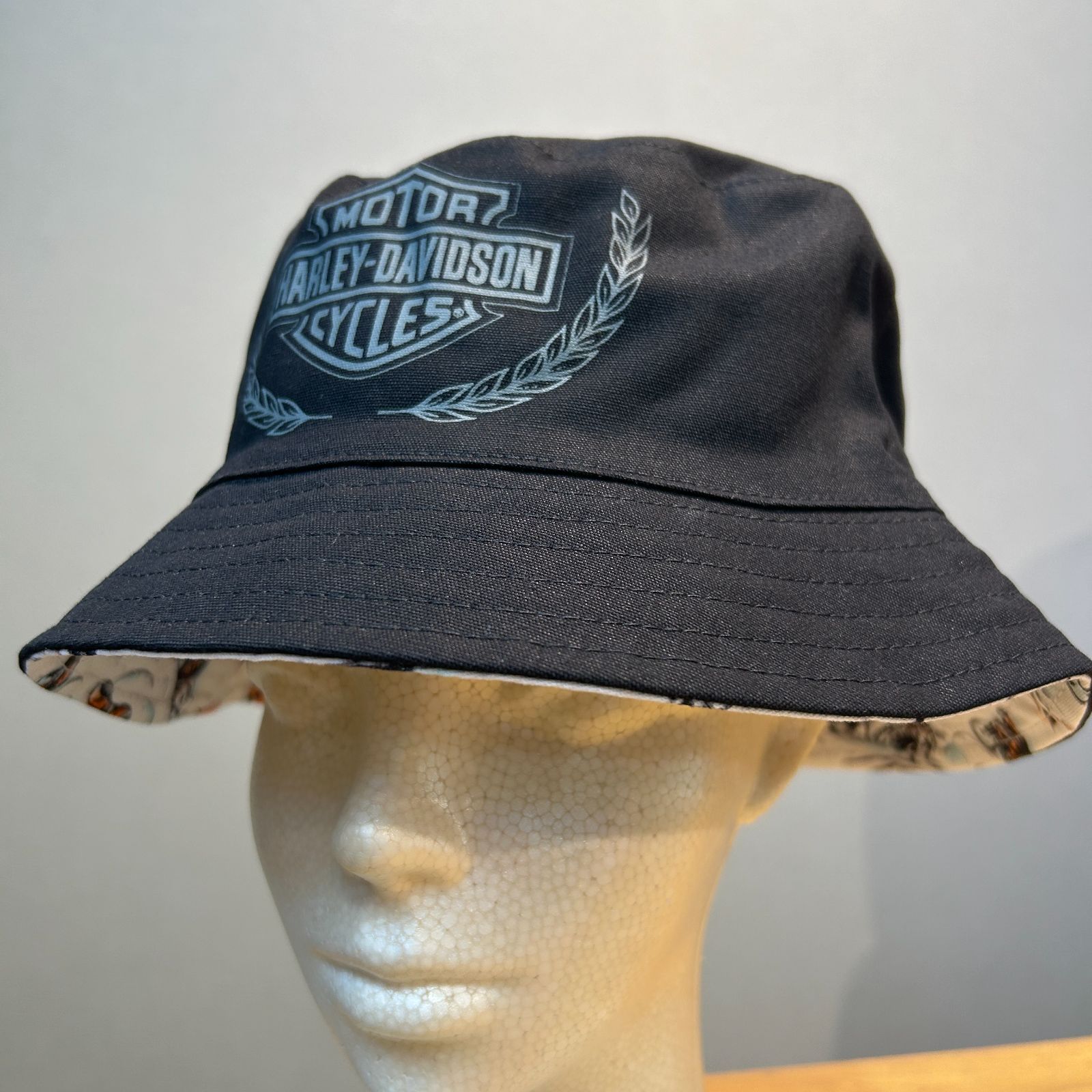 90s- Harley Davidson バケットハット ヴィンテージ 90s- Harley Davidson バケットハット ヴィンテージ メンズ
