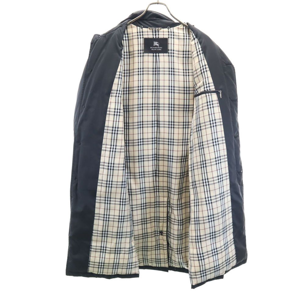 【希少L】バーバリーブルーレーベル ダウンジャケット ノバチェック 三陽商会 黒 新品 バーバリーブラックレーベル ダウンジャケット Sサイズ 三陽商会