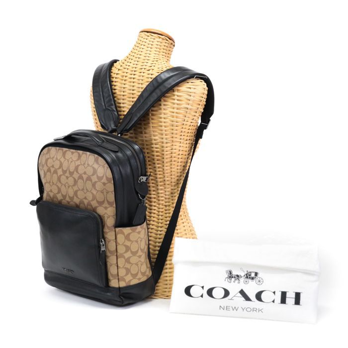 COACH】シグネチャー グラハム バックパック F38755 QBMI5