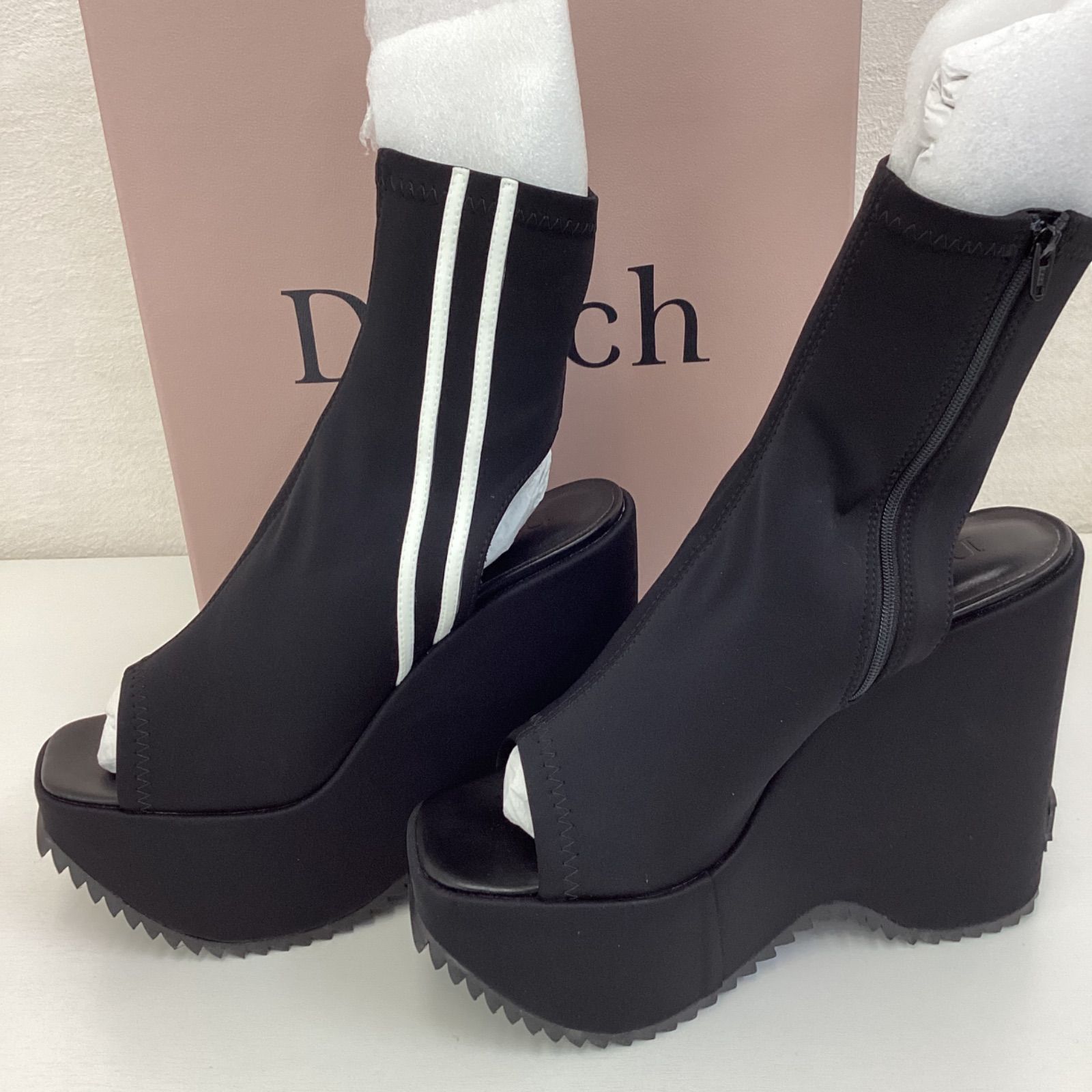 Darichダーリッチ オープントゥトラックソールブーツ(L) E-S