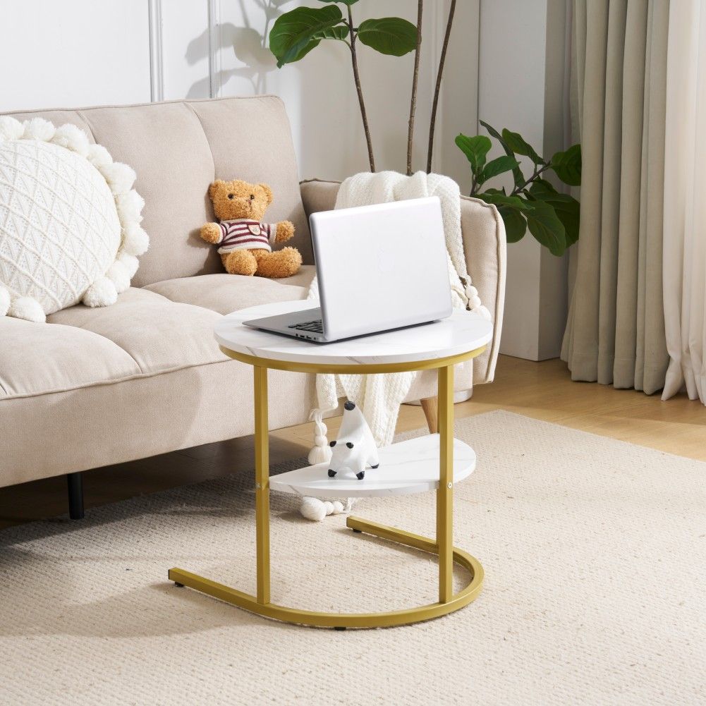 MURPHREE ネストテーブル 2点セット 入れ子式 1台3役 収納付き