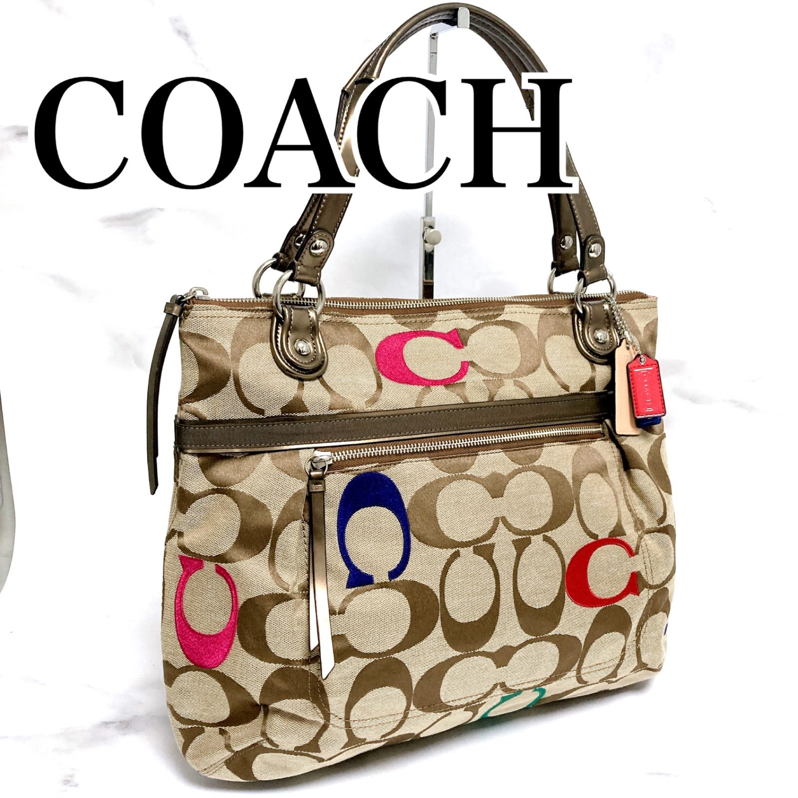 COACH コーチバッグハンドバッグレディースカジュアル美品