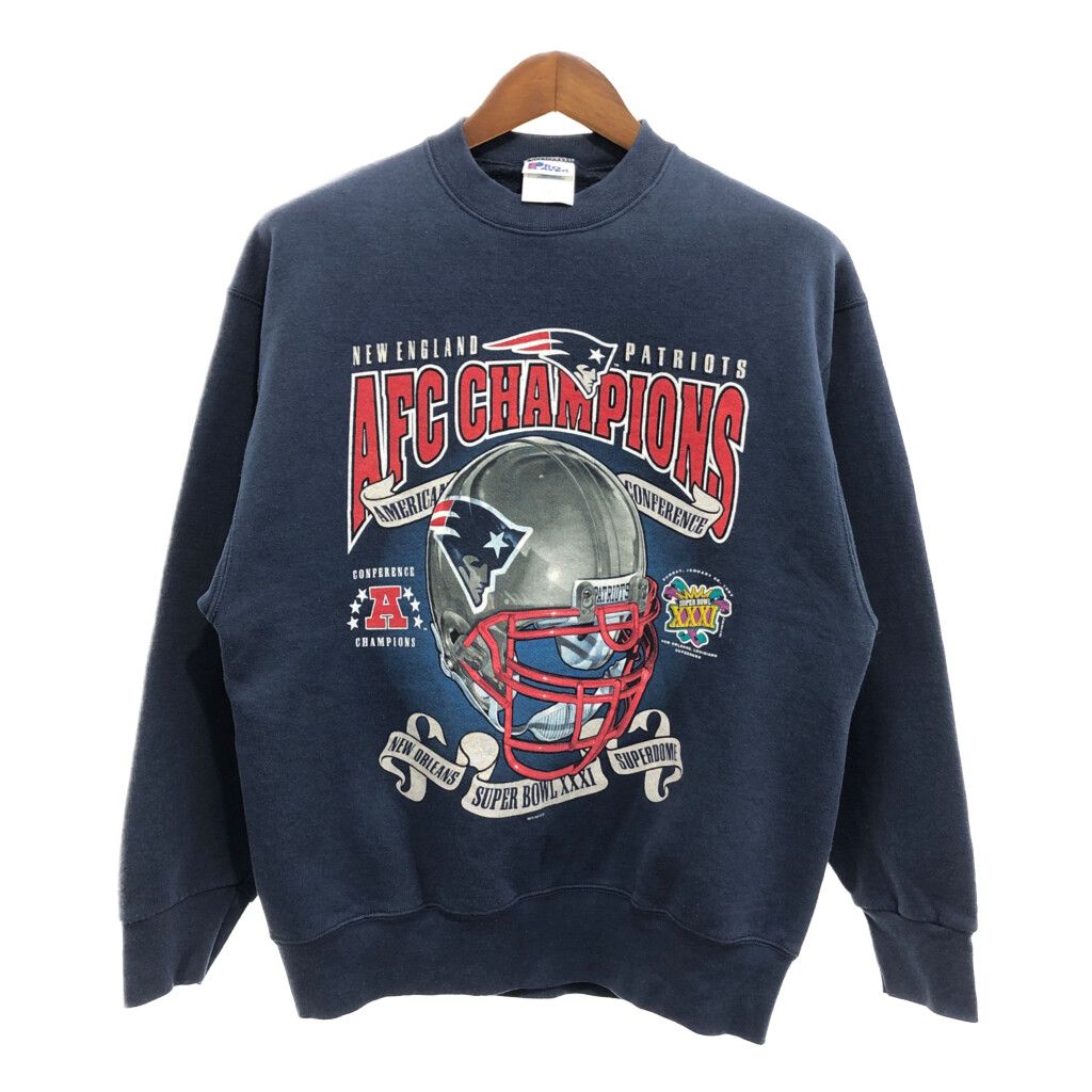 90s USA製 ペイトリオッツ ナイロン サテン スタジャン メンズ L / オールド NFL オフィシャル スターター 中綿 キルティング ライナー付き