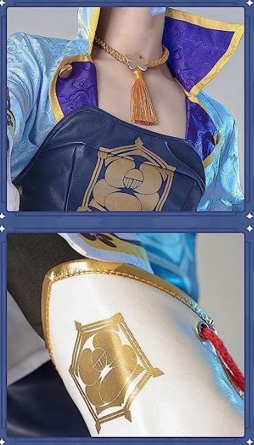 コスプレ衣装原神ロールプレイングセット ウィッグ付