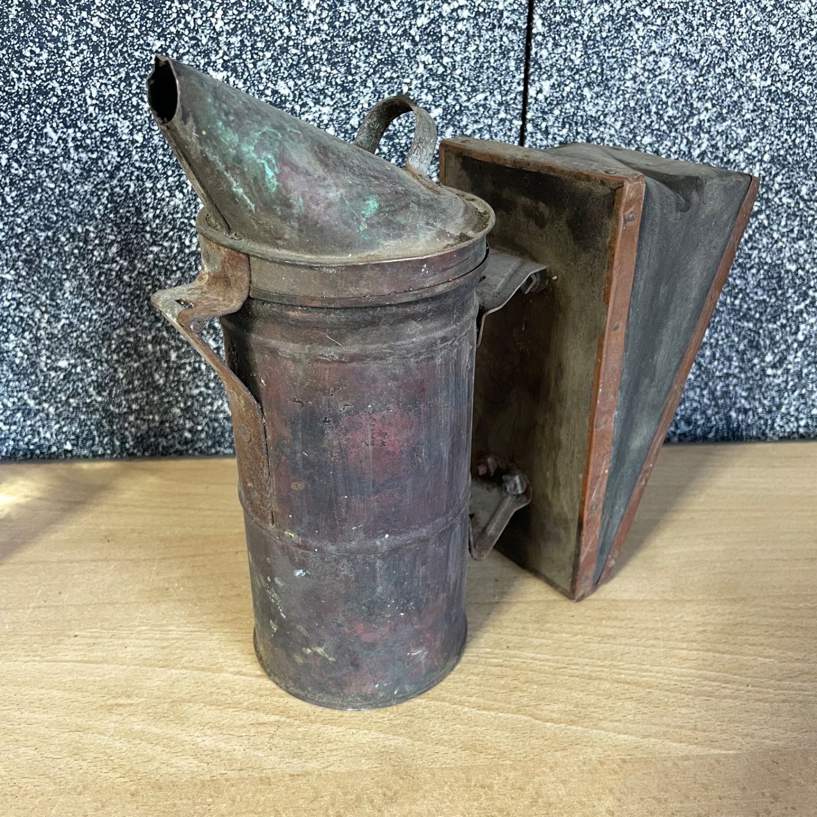 ♭ 燻煙器 銅製 養蜂器具 スモーカー 現状品 - メルカリ