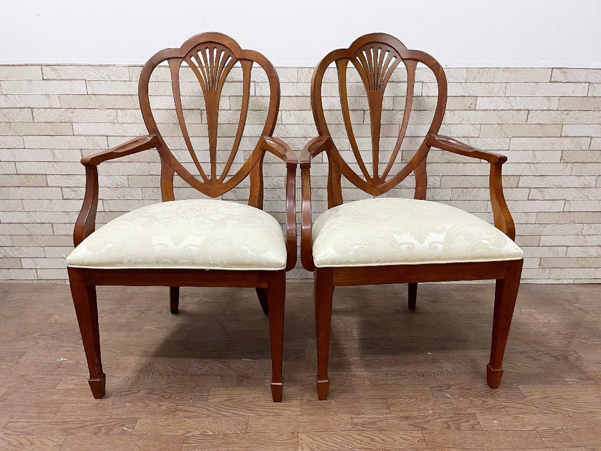 ETHAN ALLEN イーセンアーレン アンティーク ダイニングチェアー