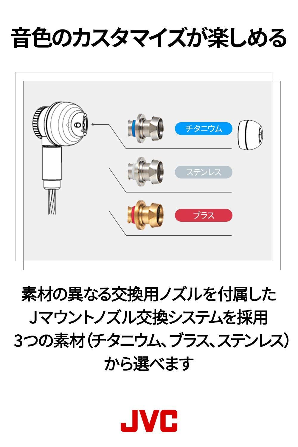 セール中】JVC HA-FD01 カナル型イヤホン CLASS-S SOLIDEGE 高解像