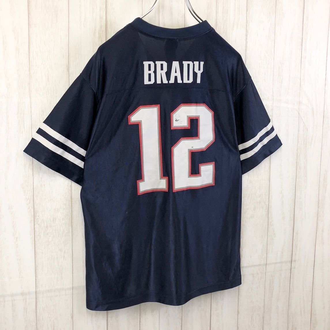 Brady 12 NFL ウニフォーム New England Patriots Tom Brady #12 Football NFL Reebok