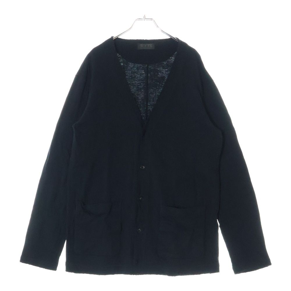 s'yte (サイト) 23AW DOUBLE-FACE COTTON JERSEY CARDIGAN
