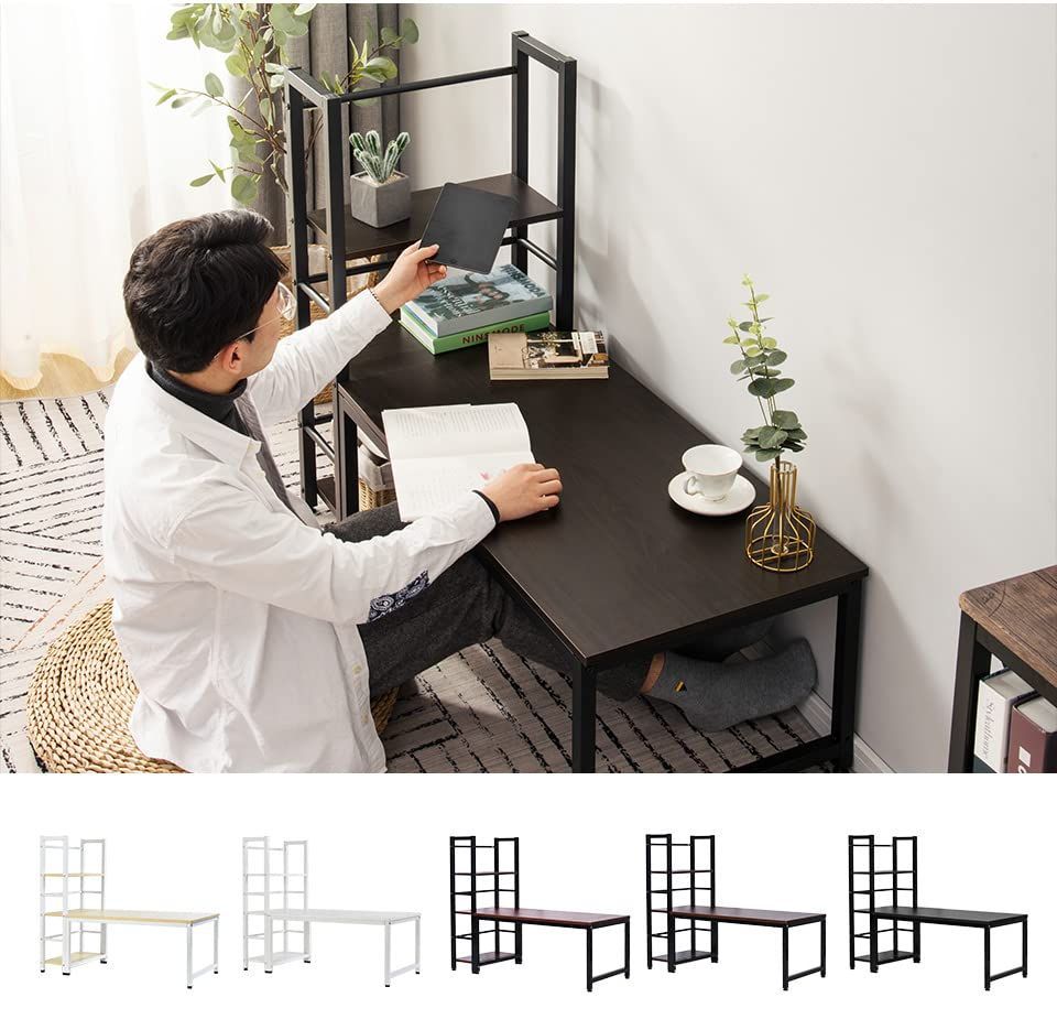 ミシン台 シェルフ付きデスク