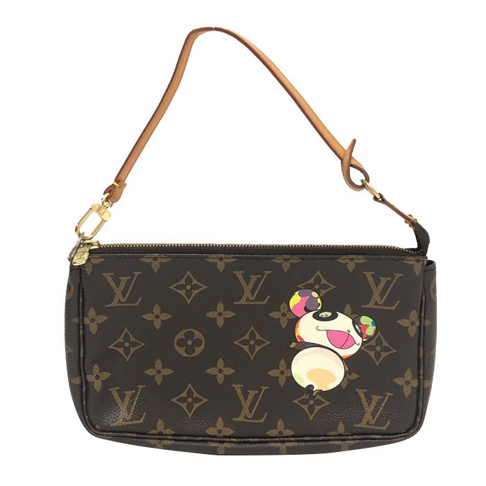 ルイヴィトン　パンダ　ポーチ ルイ ヴィトン LOUIS VUITTON パンダ ポシェット アクセソワール