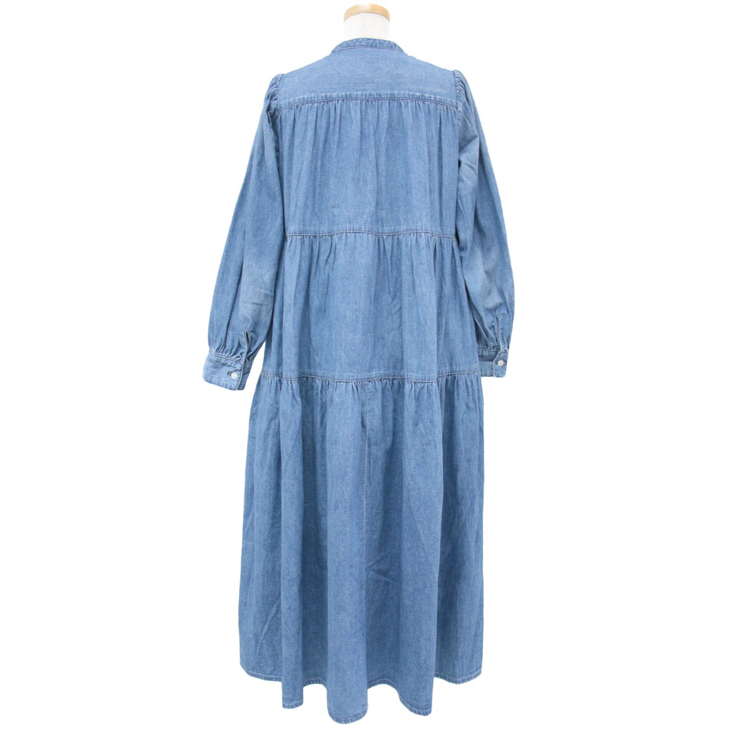 美品 Healthy DENIM ヘルシーデニム ワンピース ドレス ロング 23春夏 ...