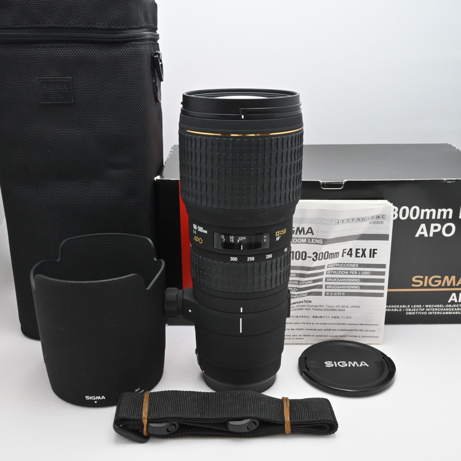 極上品 シグマ 100-300mm F4 APO EX DG HSM キヤノン用 - メルカリ 極上品 シグマ 100-300mm F4 APO EX DG HSM キヤノン用 - メルカリ