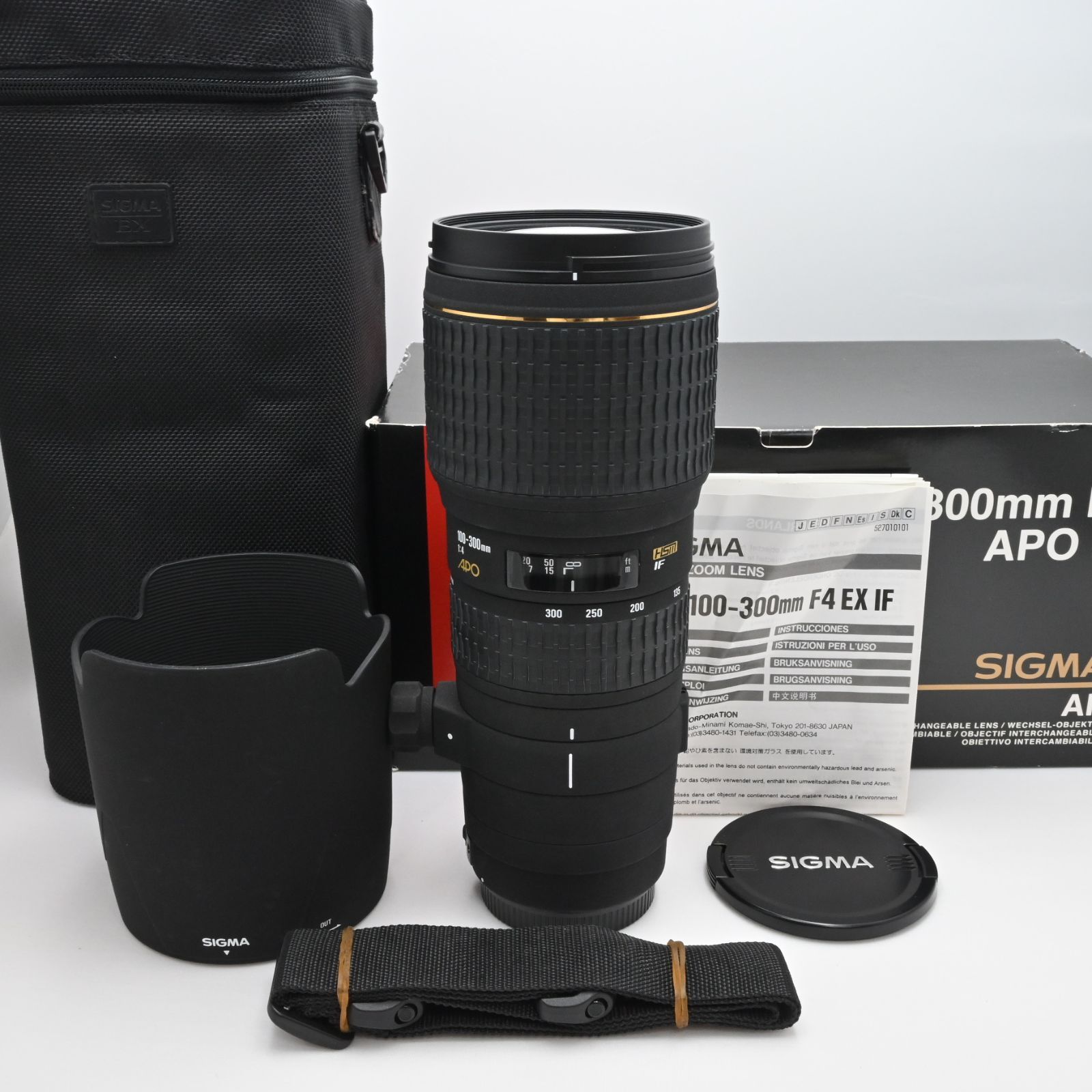 極上品 シグマ 100-300mm F4 APO EX DG HSM キヤノン用 - メルカリ