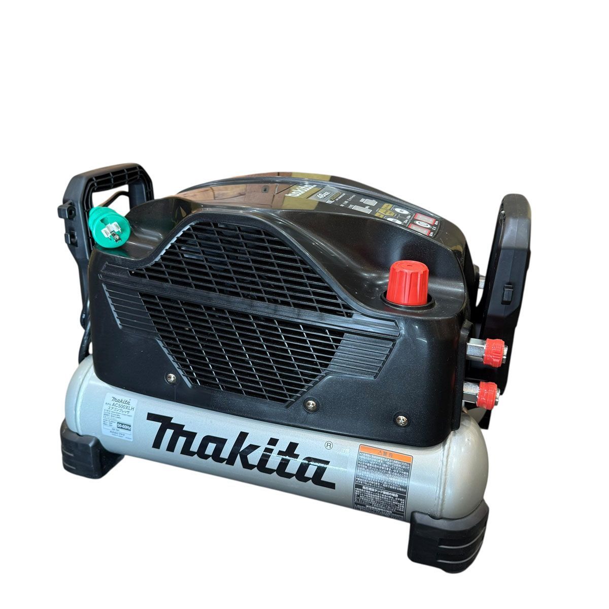 品◆マキタ◆高圧 エアコンプレッサー AC500XLH Airnavi搭載 タンク容量11 Lブラック 質