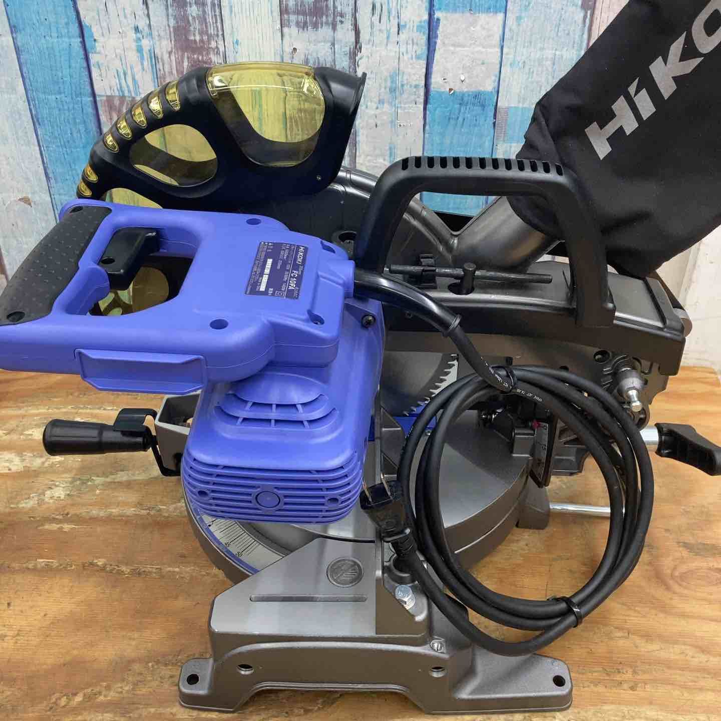 美品】◇ハイコーキ(HIKOKI ※旧:日立工機) 卓上丸のこ FC10FA 255mm 