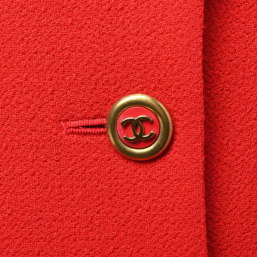 CHANEL 94A PO3464 ヴィンテージ ショールカラー ロング ジャケット  