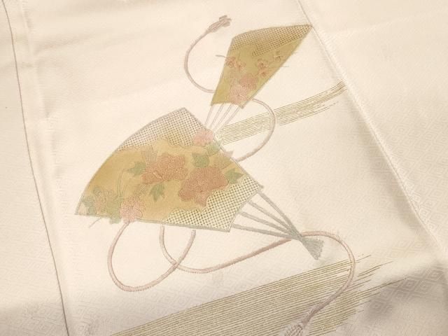 平和屋本店□極上 中国三大刺繍 スワトウ刺繍 汕頭刺繍 訪問着 無双 紗