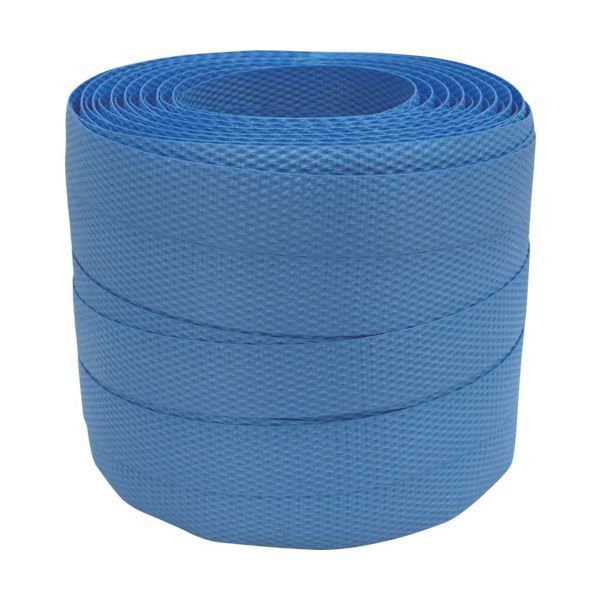 まとめ ユタカメイク梱包用品 PPバンド 15.5mm×50m ブルー L-53 1個 ×10セット