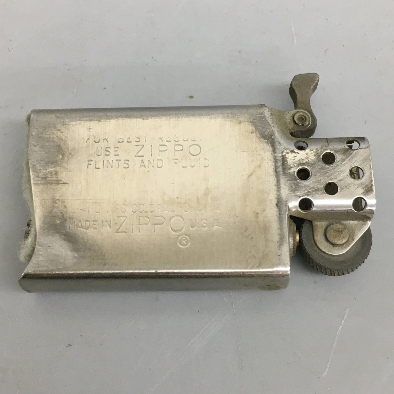 ジッポ ZIPPO オイルライター 1974年製 スリム ビンテージ