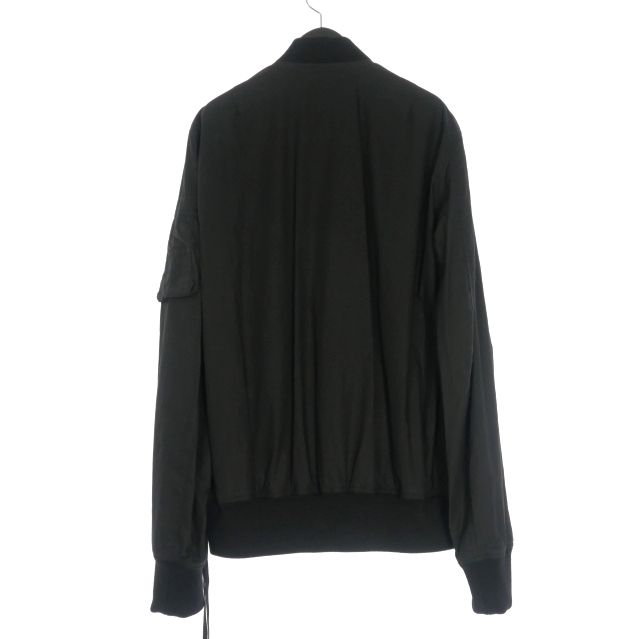 ANN DEMEULEMEESTER 2008SSコットンボンバージャケットXS アンドゥムルメステール ANN DEMEULEMEESTER 24SS DRIES