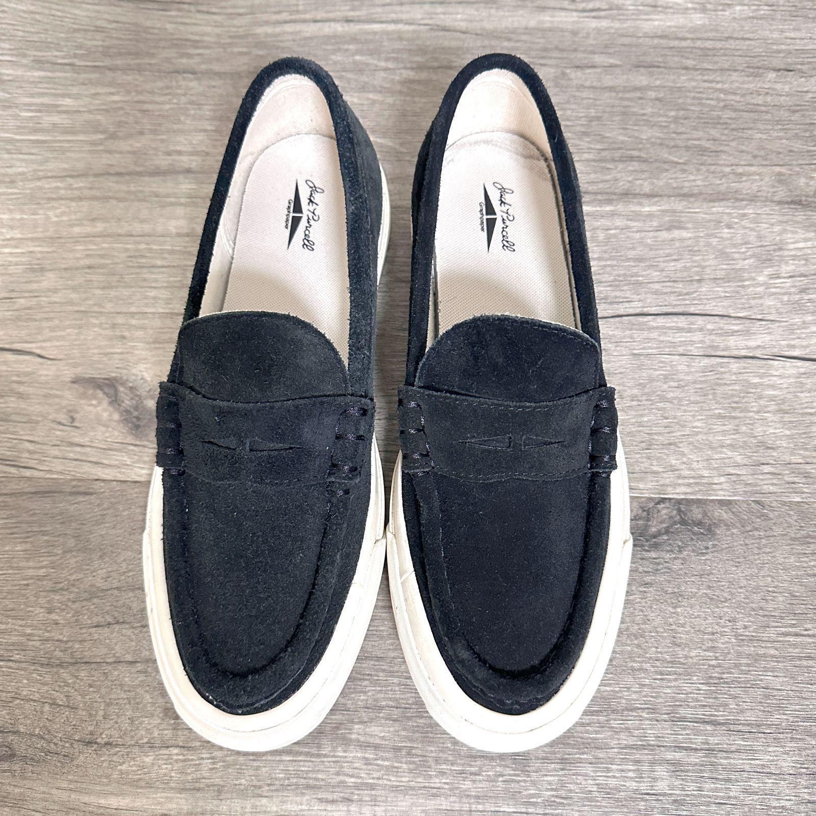 CONVERSE × Graphpaper / ローファー/27.5cm/1AD520 箱付 Graphpaper コンバース ジャックパーセルローファー 1AD520