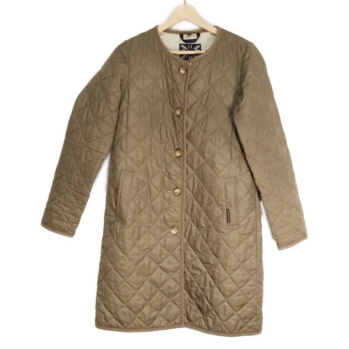 LAVENHAM ラベンハム コート サイズ38 M レディース - ライトブラウン 長袖|キルティング|秋|冬