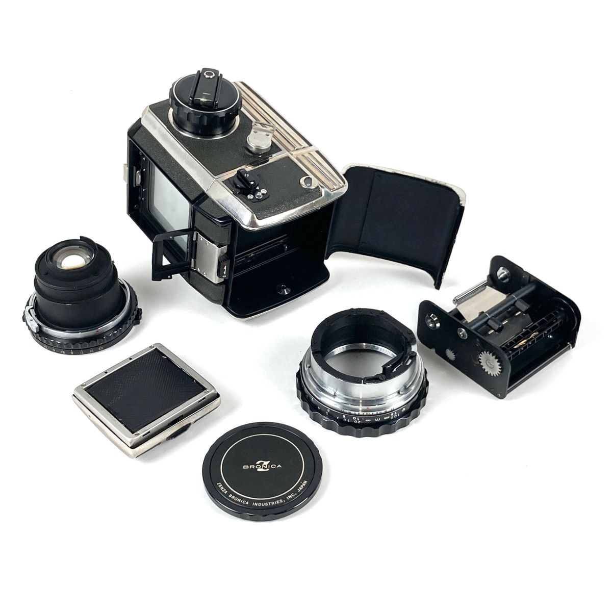 ゼンザブロニカ Zenza Bronica S2 後期 + NIKKOR-P 75mm F2.8 中判