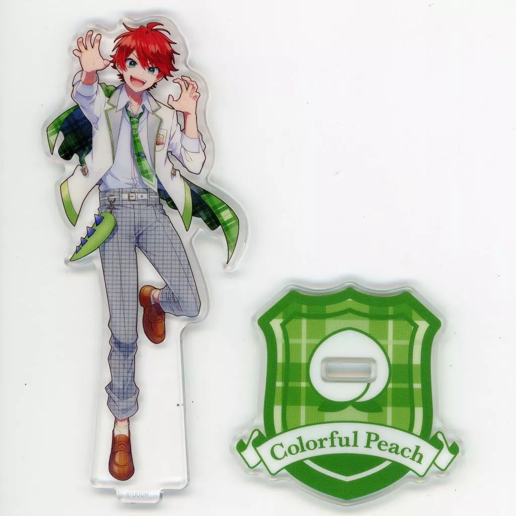 中古】アクリルスタンド・アクリルパネル じゃぱぱ(カラフルピーチ