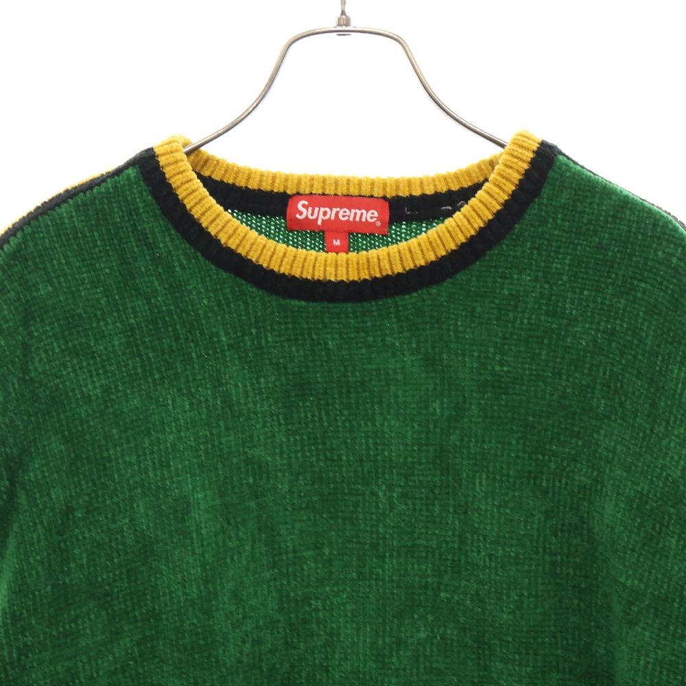 supreme Chenille Sweater シュプリームグリーン色