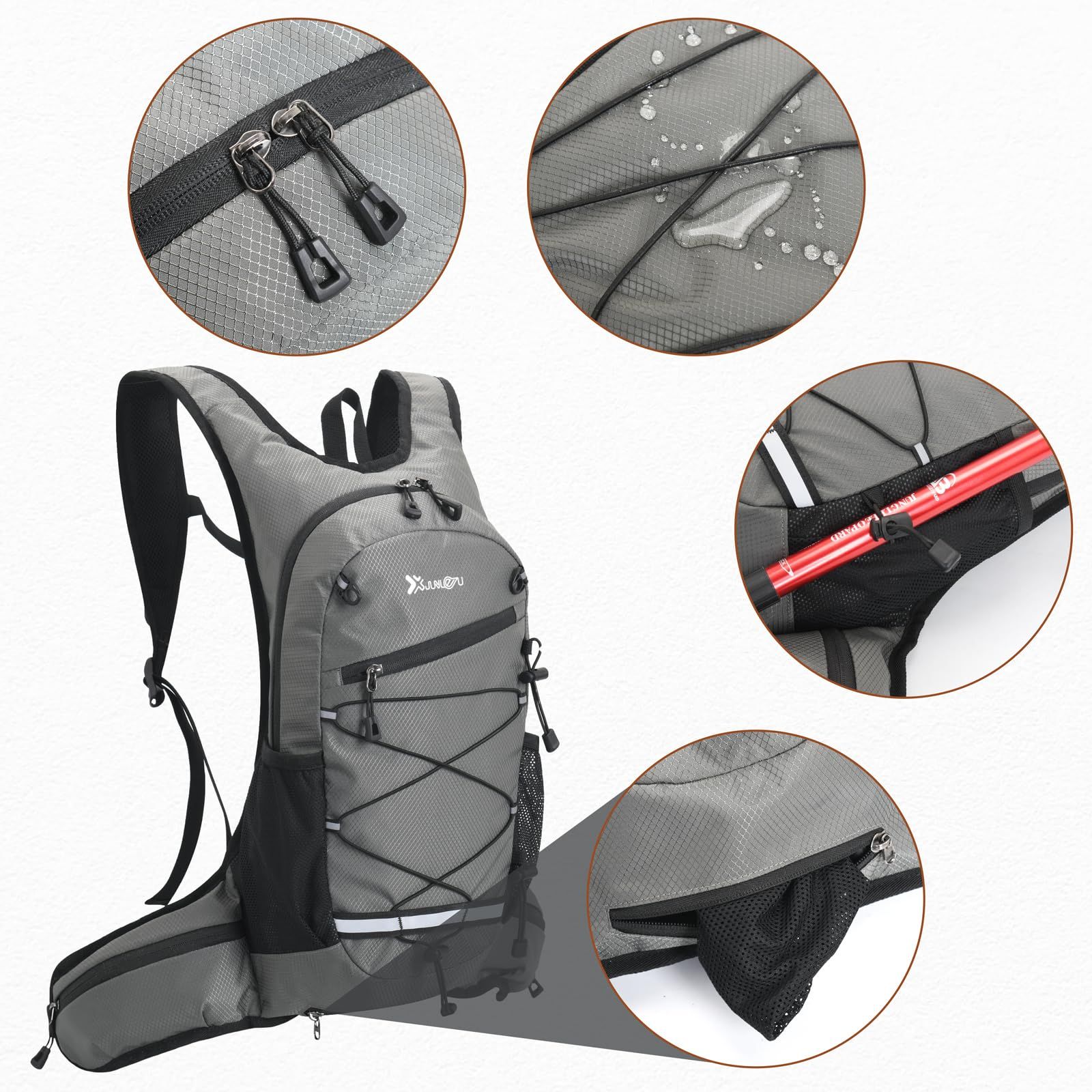 TRIWONDER ランニング リュック バッグ 18L ハイドレーション トレラン