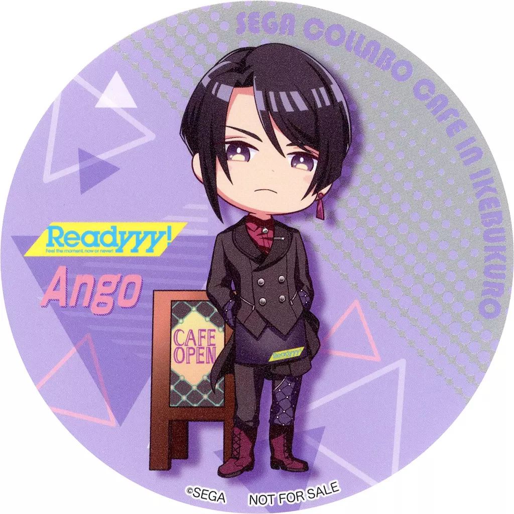 セガコラボカフェ限定 やちよ コースター 中古】コースター(キャラクター) 香坂安吾 ドリンクコースター 「セガ