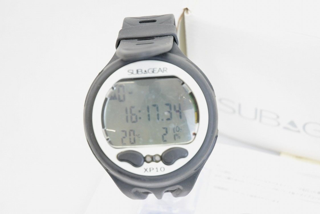 サブギア xp10 ダイブコンピューター 中古 ⭐︎値下げ新品・未使用ダイブコンピュータ SUBGEAR XP-10