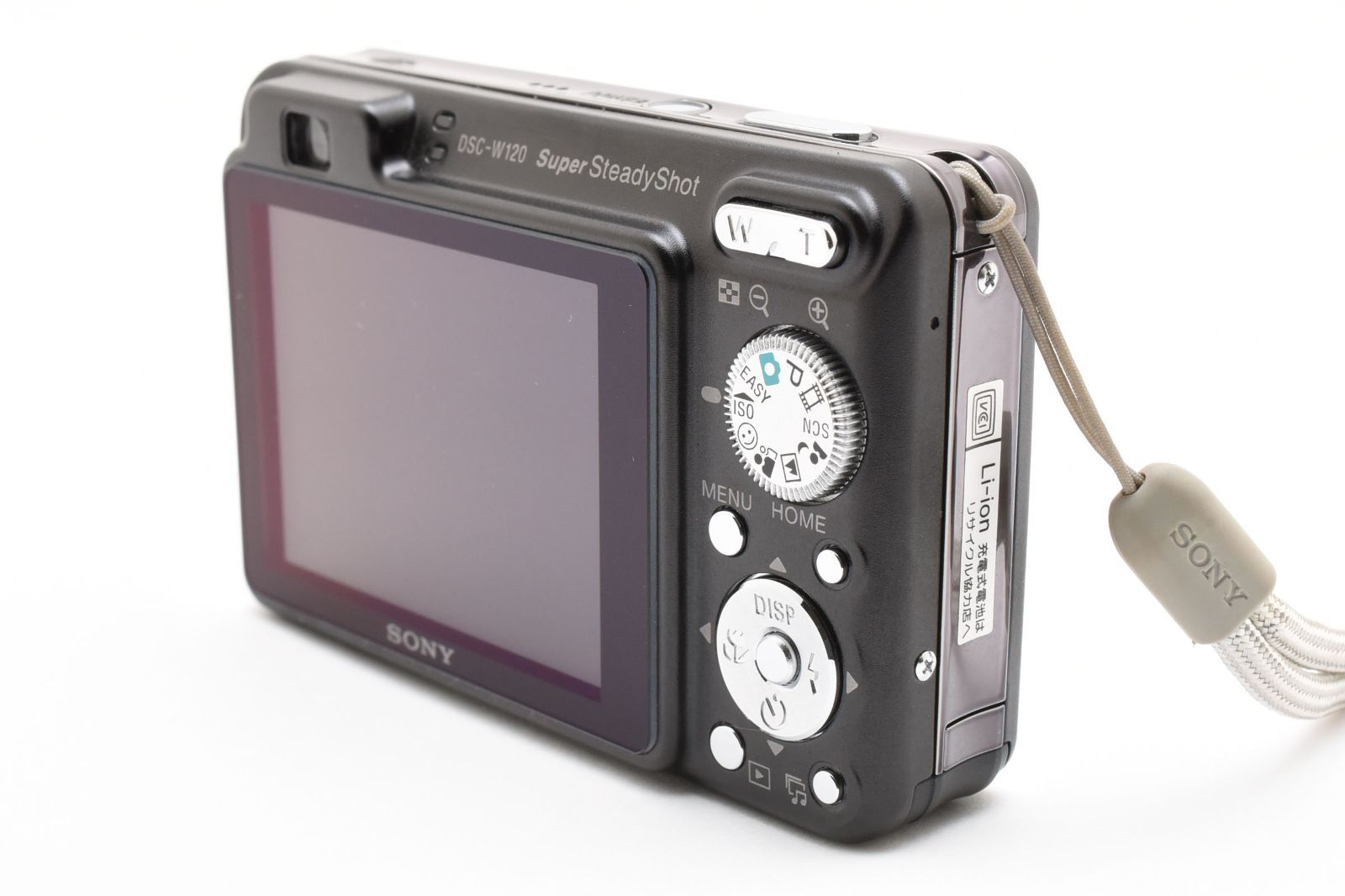 4727 【美品】 Sony Cyber-shot DSC-W120 7.2MP Digital Camera