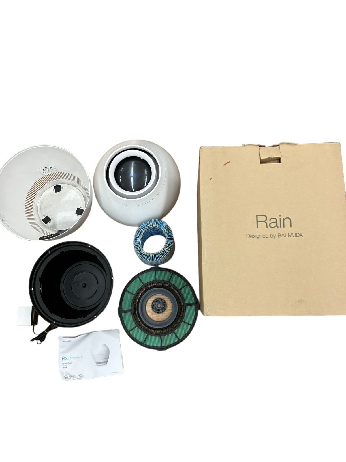 186000 エラー有り・BALMUDA 気化式加湿器 Rain ERN-1000SD